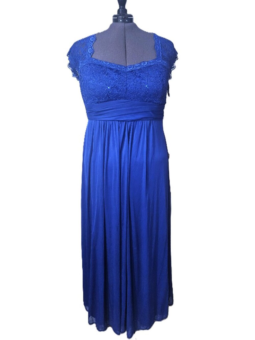 Eureka Royal Blue Formal Dress SZ 4X (SZ 22)